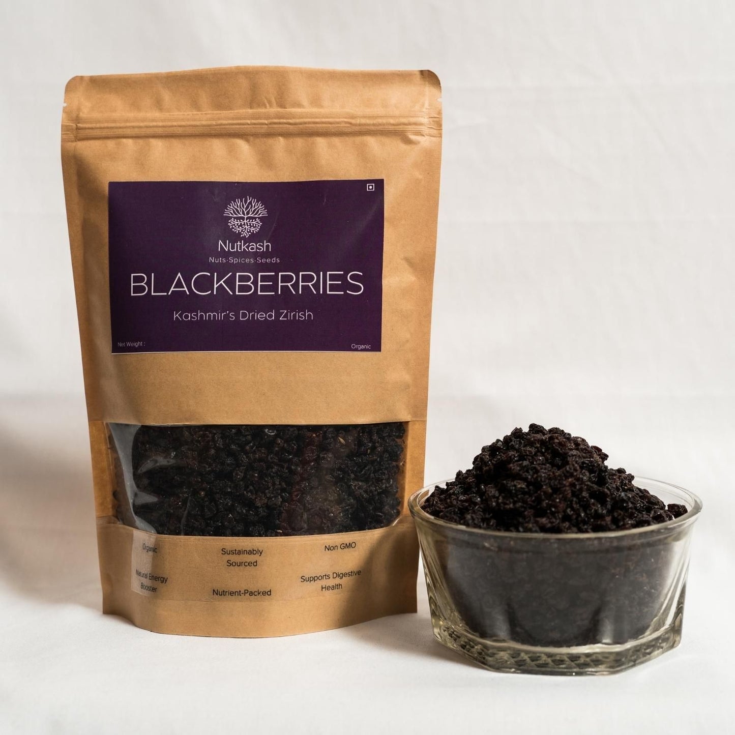 Blackberries-Kashmir’s Dried Zirish | 250g | Organic