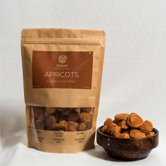 Apricots-Ladakhi Sun Dried | 500g | With Seed
