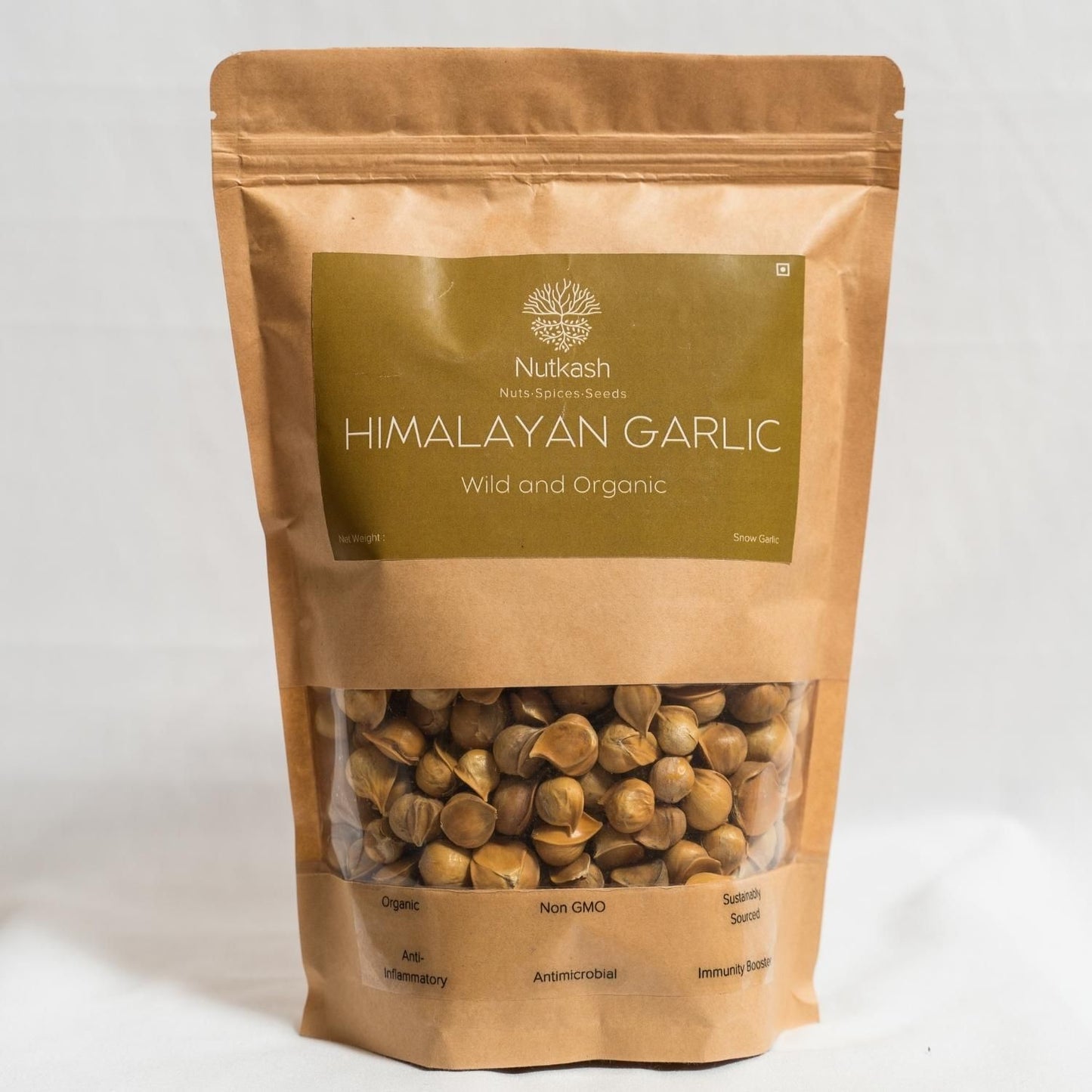 Himalayan Garlic-Wild and Organic-Snow Garlic