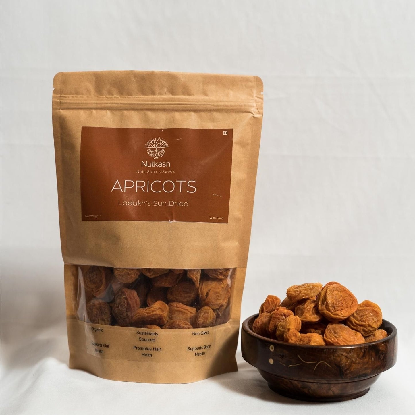 Apricots-Ladakhi Sun Dried- With Seed