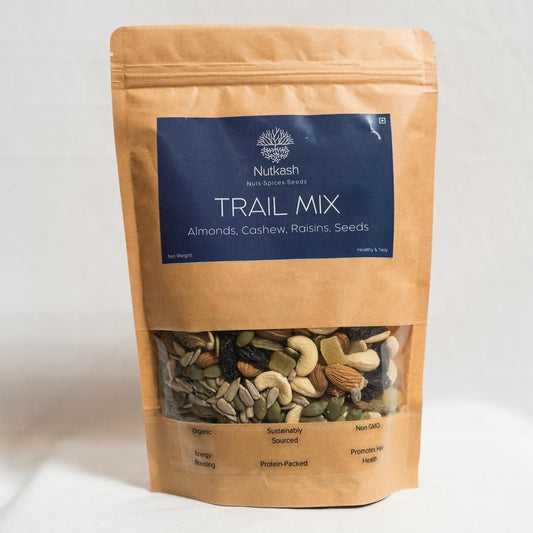 Trail Mix-(Almonds, Cashew, Raisins, Seeds)-Healthy & Tasty