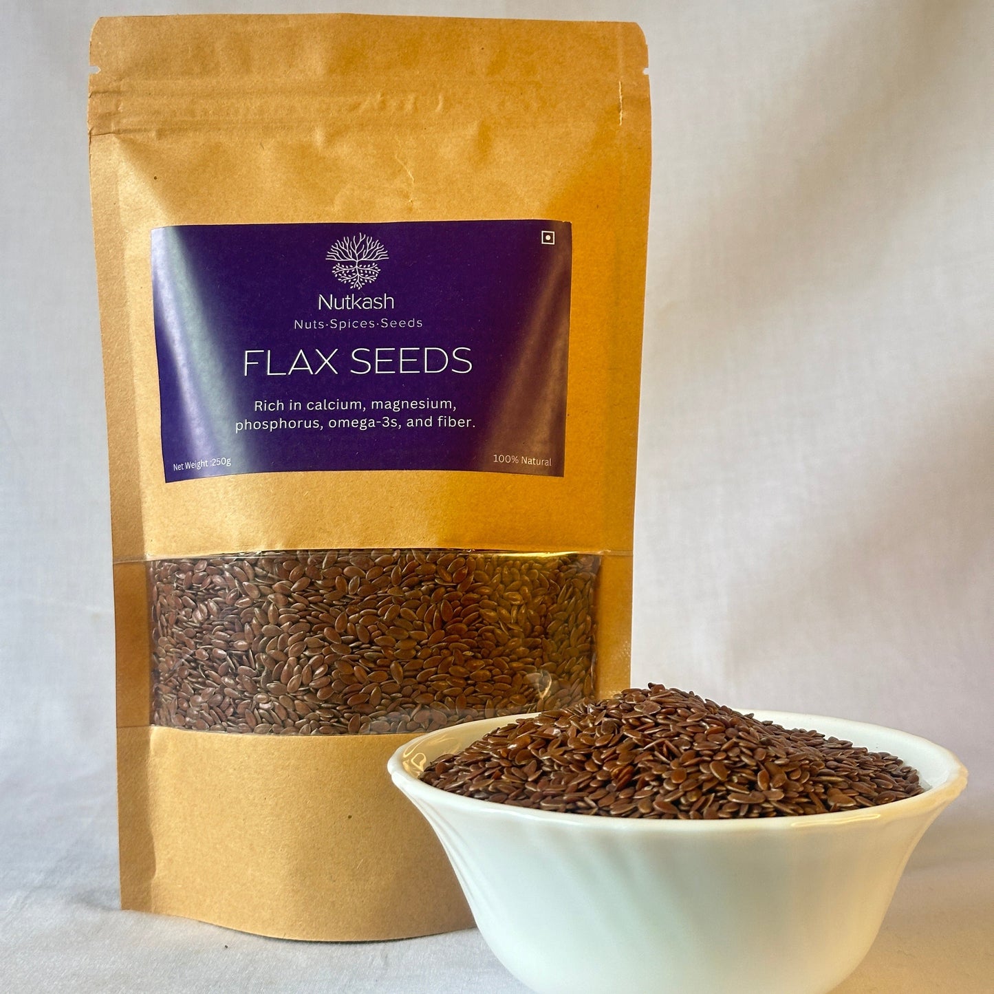 flax seedss nutkash