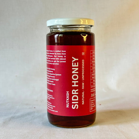 Sidr Honey - Nutkash | Premium, Rich in Nutrients, and Naturally Healing