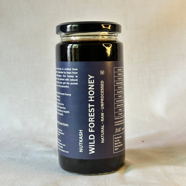 Wild Forest Honey — Multi-Floral | Raw | 500g